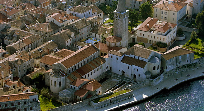 Another town worth a visit – Poreč, known for its Euphrasian Basilica from the 6th century inscribed on the UNESCO World Heritage List in 1997