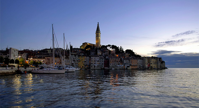 Auf keinen Fall verpassen dürfen Sie die Stadt Rovinj - eine der 